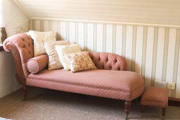 And a chaise longue to lounge on.