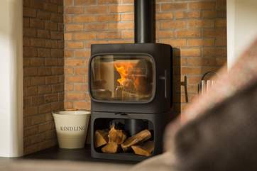 You can't beat the glow of a fire in the evening when you return from a day at the beach and the temperature drops as the sun goes down.