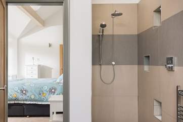The master bedroom en suite shower-room.