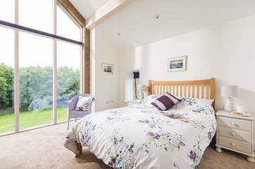 The double bedroom, all the rooms are light, spacious and beautifully furnished. (blinds are now fitted to all of the windows)