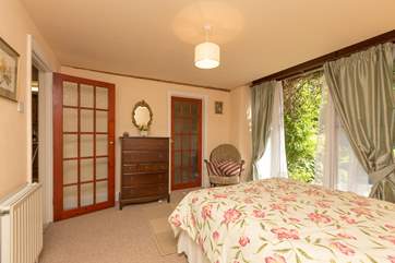 Another view of the ground floor bedroom.