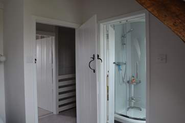 The en suite shower-room for bedroom 3.