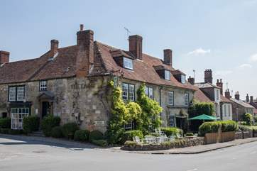The Lamb Inn is one of two good pubs in the village.