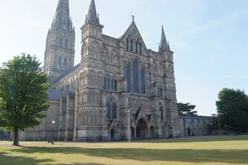 The Cathedral City of Salisbury is well worth a visit.