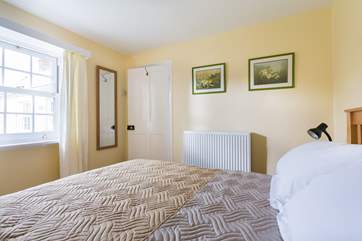 Comfortably furnished and opposite bedroom one across the small split-landing.