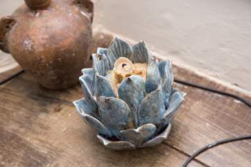 Quirky touches throughout the cottage.