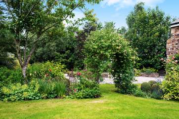 The garden is absolutely glorious.