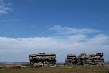 Dartmoor Tors are an iconic feature of the moorland