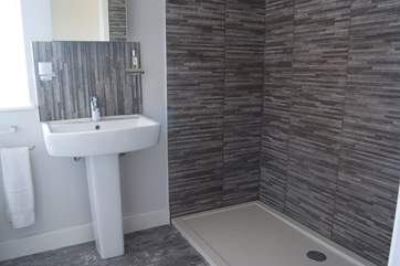 The shower-room.