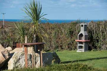 The barbecue-area.
