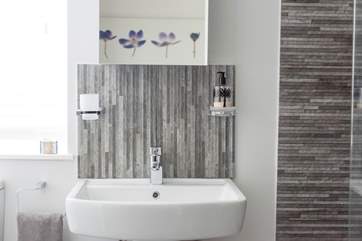 The modern shower-room.