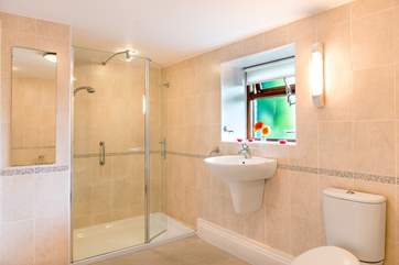 ...and a separate shower.