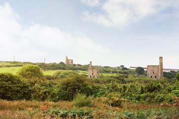 This area was once the heart of the mining industry in this area, there are walks on the doorstep around the miles of mining trails.