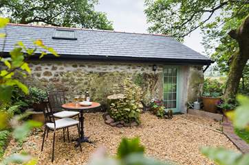 This pretty little cottage used to be the gardener's potting shed.