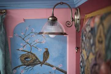 Sanger's has been exquisitely hand-painted throughout by the owners.