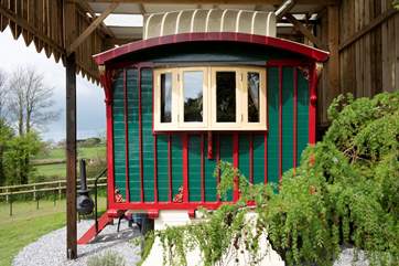 There is a chiminea/barbecue, perfect for rustling up a scrumptious supper in the sunshine.