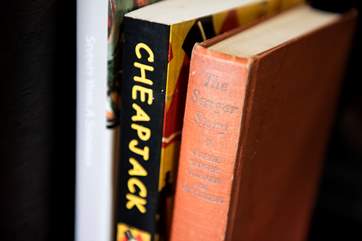 Interesting reads provided by the owner - grab one, sit back and relax.