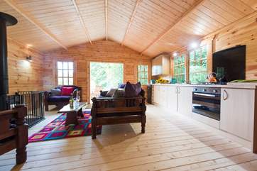 There is a well-fitted kitchen-area for cooking up some tasty treats equipped with everything you will need.