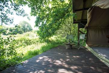 A beautiful spot to relax and enjoy the nature all around.
