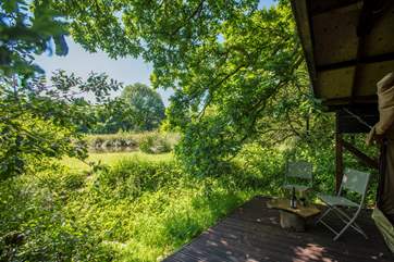 A beautiful spot to relax and enjoy the nature all around.