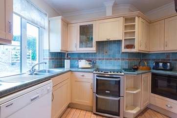 The kitchen.