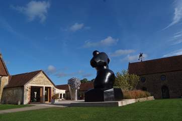 Bruton is home to the ultra contemporary Hauser & Wirth Art Gallery and the Roth Bar & Grill. There are lovely gardens here too. Bruton itself is well worth a visit.