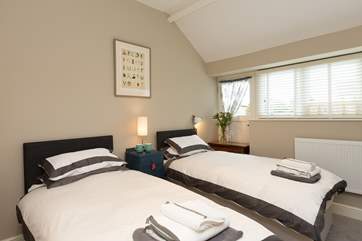This bedroom can be made up as twins or as a super-king sized double if you prefer. Just let the Owner know before you arrive.