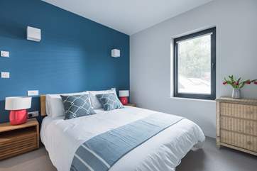 Bedroom 5 is on the ground floor and has a 5' kingsize bed.