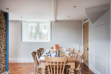 The dining-area.