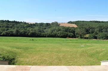 The view from the steps on the terrace...absolutely wonderful!