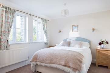 Bedroom 1 with double bed.