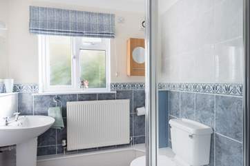 The ground floor en suite shower-room to bedroom 1.