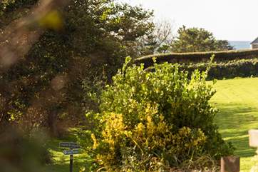 There is a path across the road which will take you to Polurrian Bay beach and where you can join the South West Coast Path.