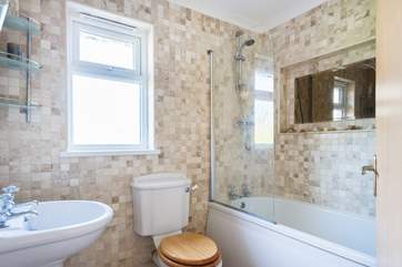 The family bathroom.