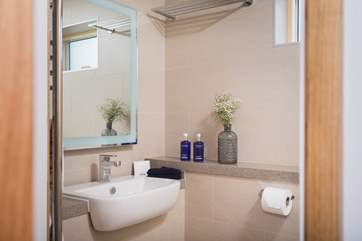 Beautiful bathrooms.