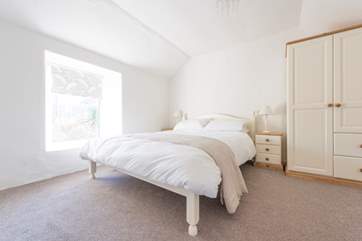 The master bedroom.