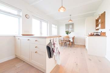 The kitchen/diner.