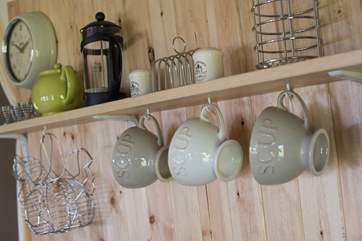 Pretty pieces on display.