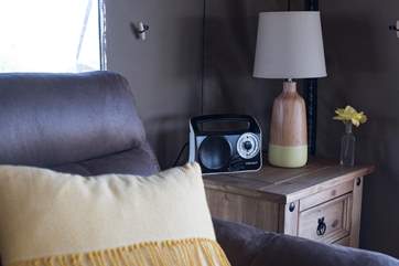 There are lots of lovely features throughout this fabulous safari tent.