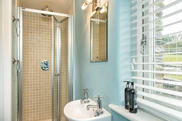 The en suite shower-room.