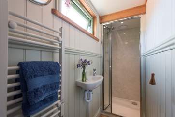 The modern shower-room.