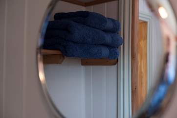 Towels are, of course, provided.