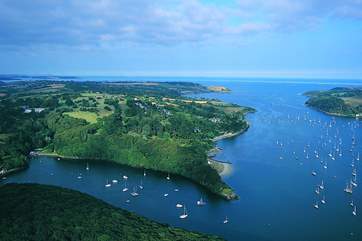 The Helford River is a truly beautiful part of Cornwall.