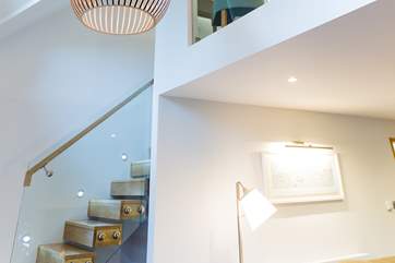 The stunning staircase.