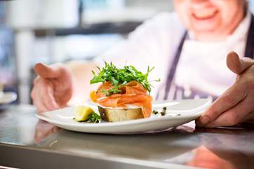 Why not book a table in the hotel's AA Rosette Awarded restaurant, delicious food and first class service on your doorstep.