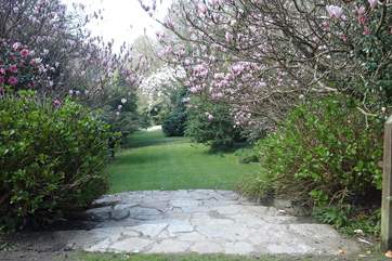 Explore the beautiful grounds at your leisure.