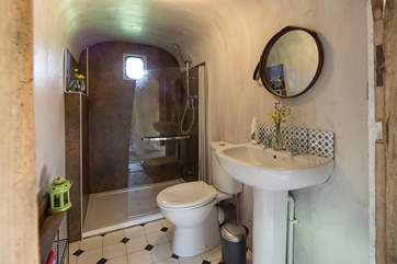 This quirky en suite surprise, is in a former horse box!