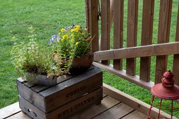 There are lovely touches everywhere you look.