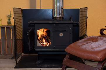 Snuggle up by the fire in the evening, chatting about the day's adventures.
