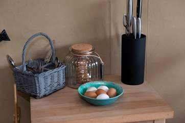 Some fresh eggs to add to that fry-up breakfast.